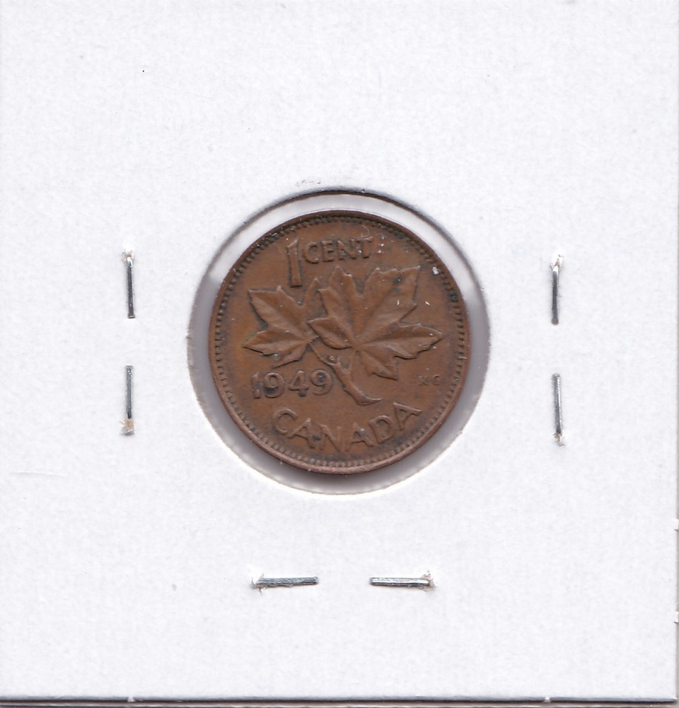 1949 Canadian Cent L2