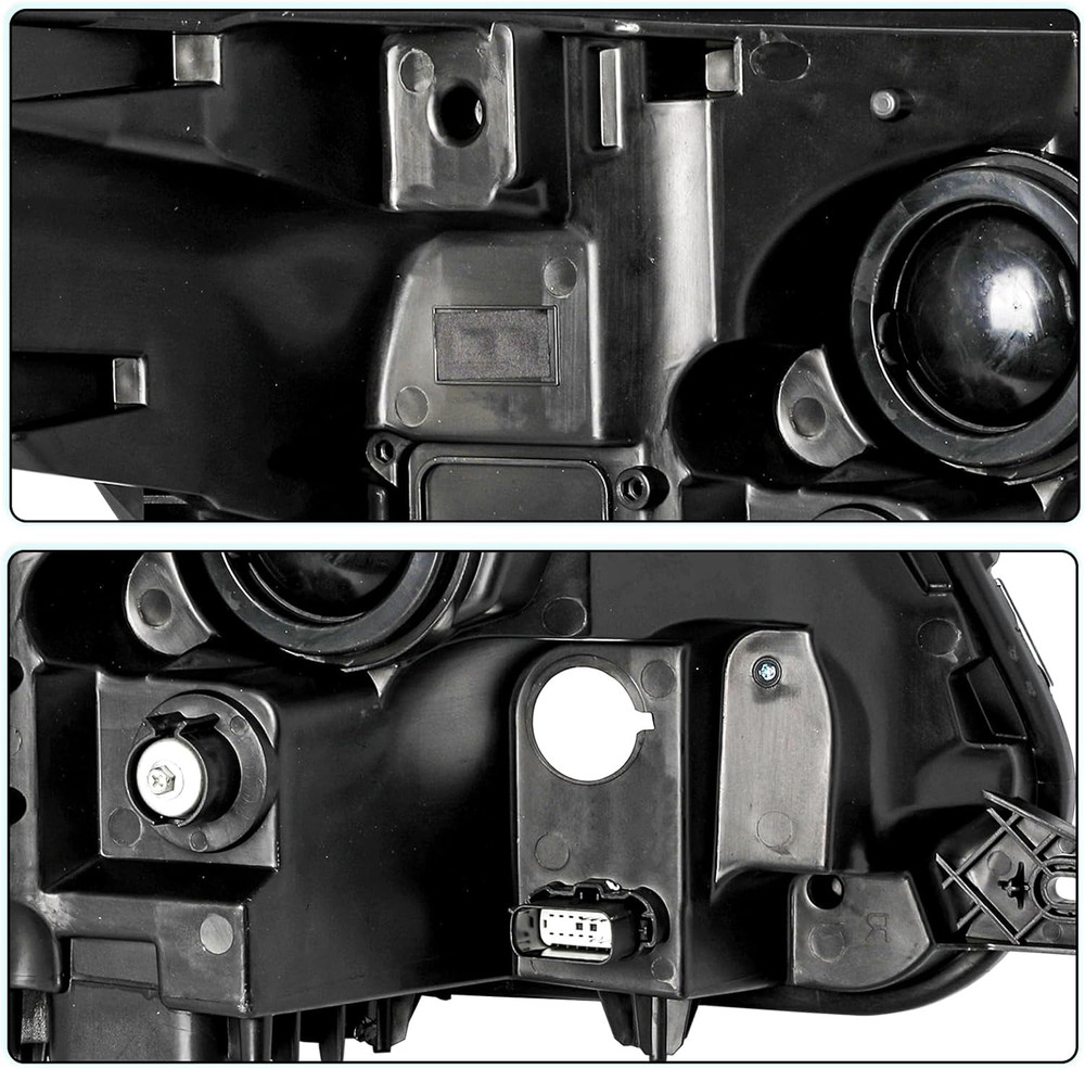 Headlight Assembly for 2016 2017 2018 2019 Ford Explorer with LED DRL, Left Driv