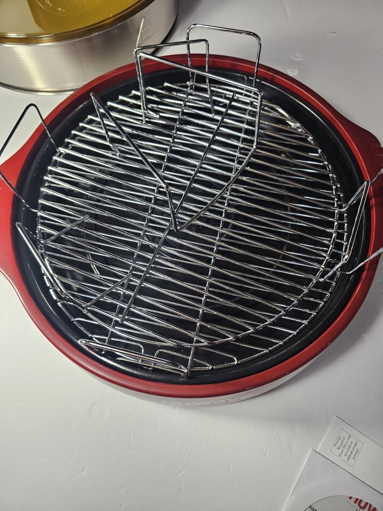 Working NuWave Pro Plus Infrared Oven in Red Model 20653