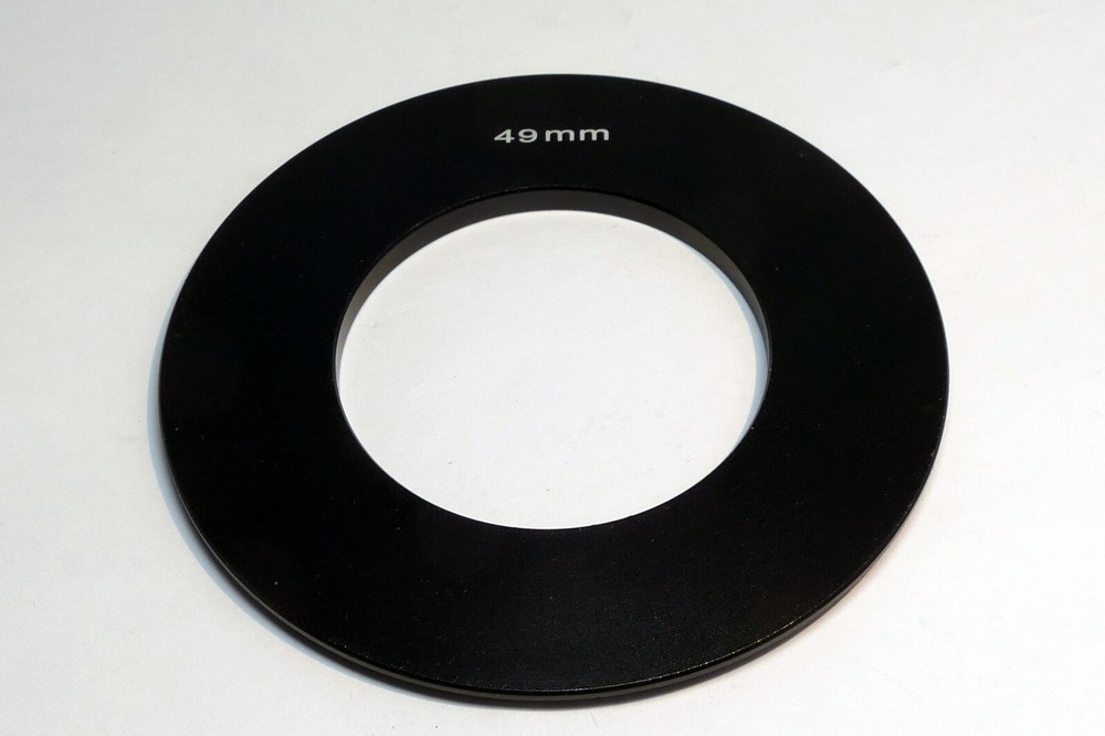 49mm Adapter Ring for Square holder Cokin size Medium P threaded for lens