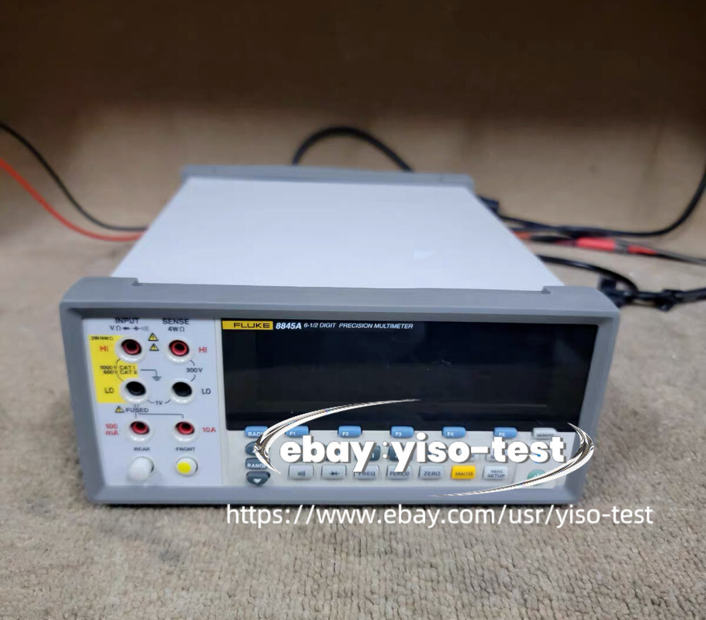 Fluke 8845A Digital Multimeter 6.5 Digit Precision Multimeter /Good function /#$