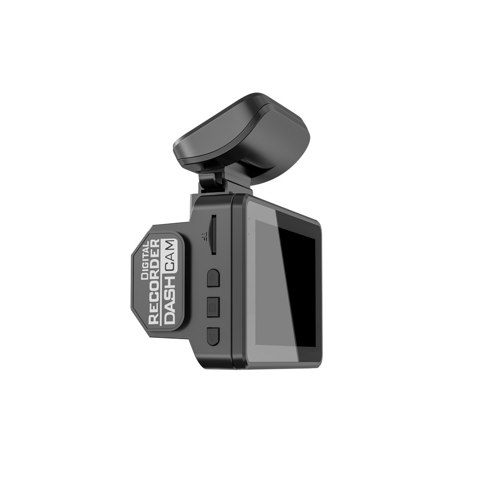 Car Dash Cam Night Vision Video Recorder Loop Recording Front And Inside Camera