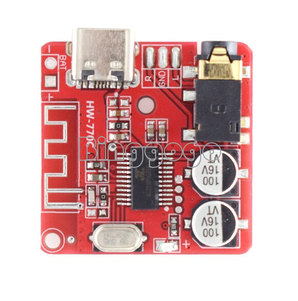 3.7-5V Type-C Bluetooth 5.1 Mini Audio MP3 Decoder Lossless Amplifier Module