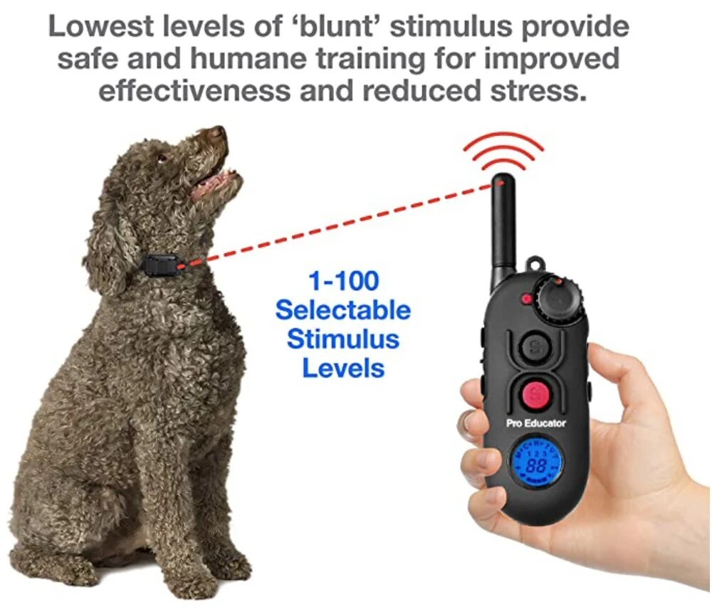 Pro Educator PE-903 Remote Dog Training Collar Black by E-Collar Technologies