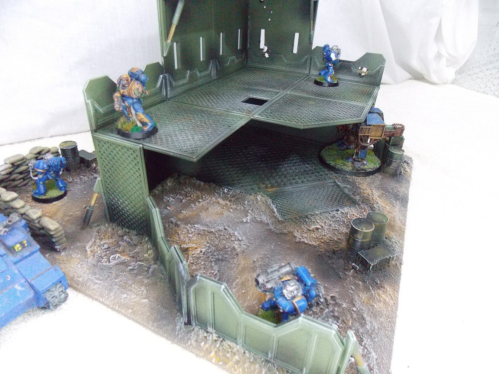 WARGAMING TERRAIN PAINTED