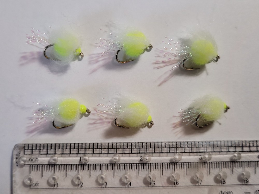 Bead Head UV Nuke Egg Chartreuse Size 8 (per 6)