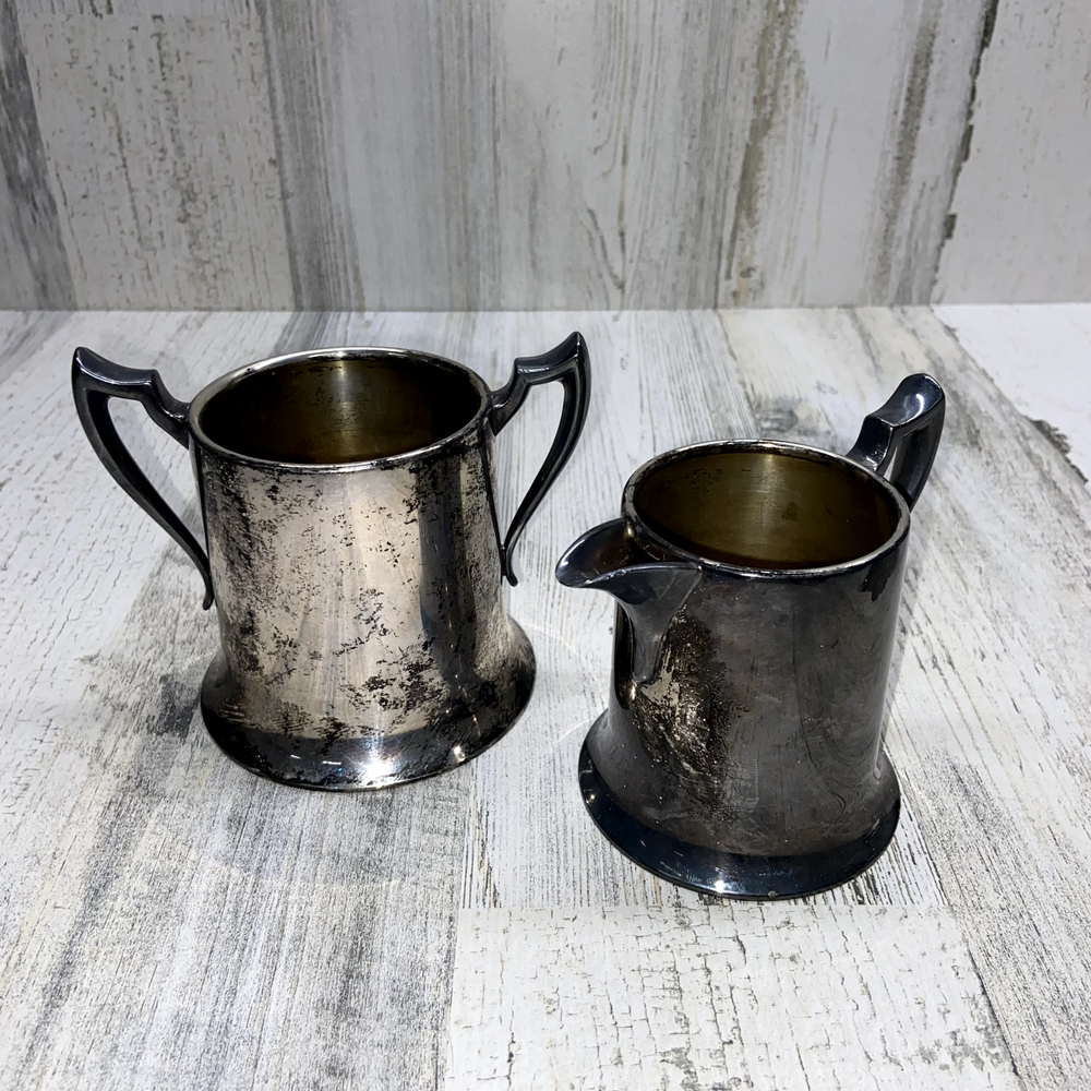Armor Silver Co. EPC Creamer and Sugar set Vintage