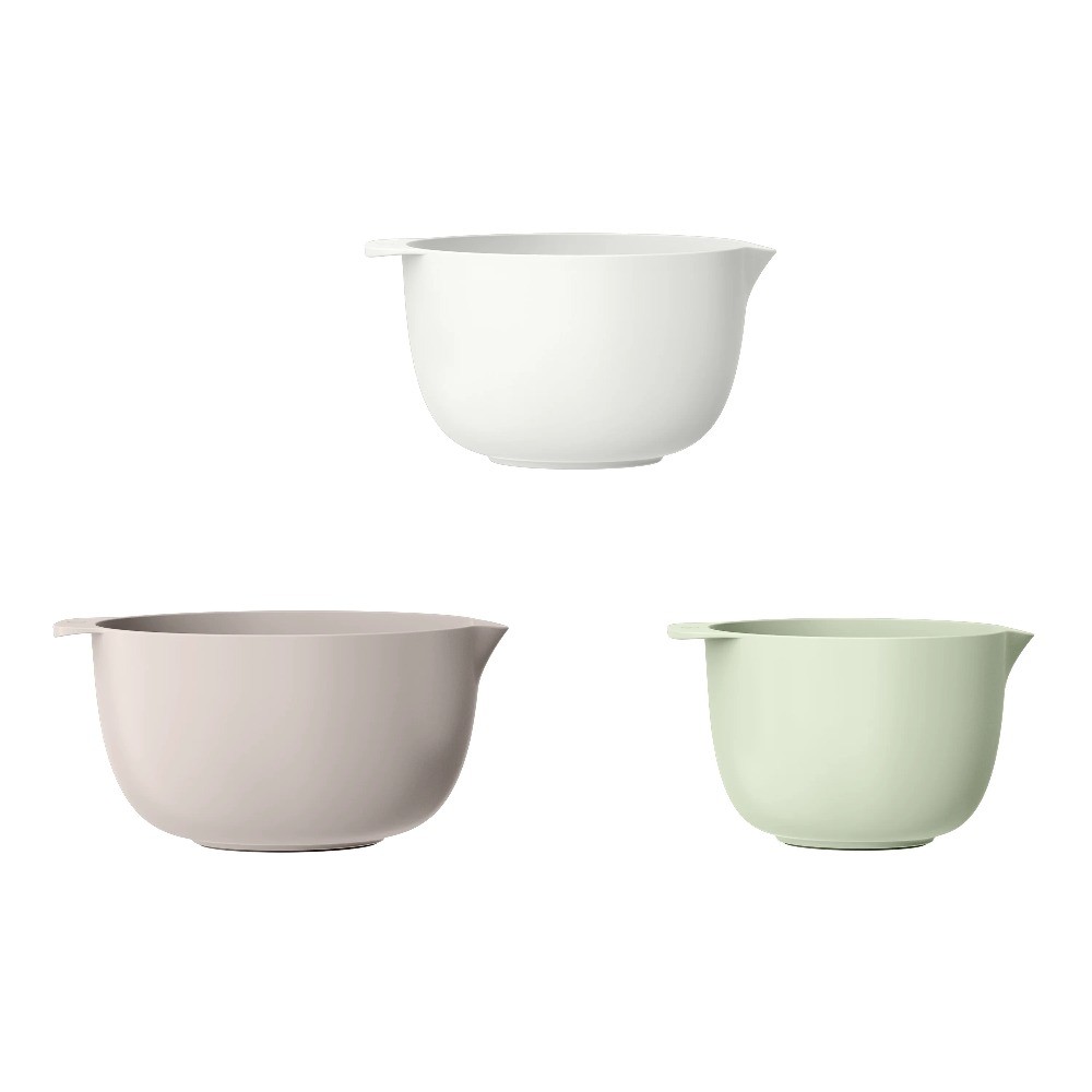 3-Piece Mixing Bowl Set, Assorted Colors