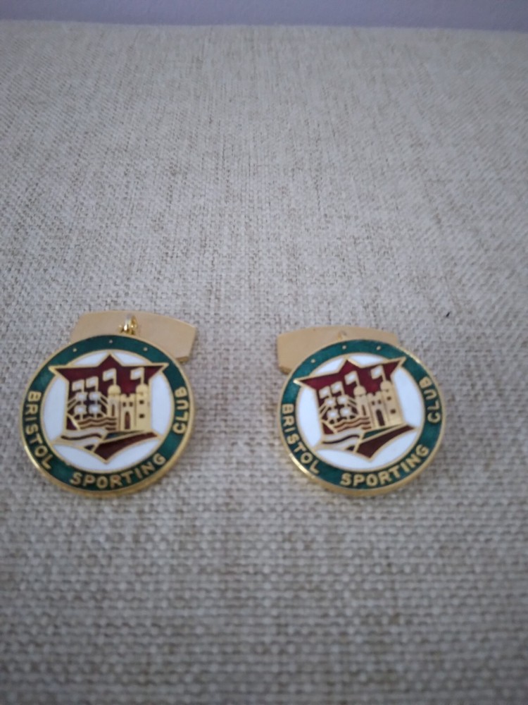 BRISTOL SPORTING CLUB CUFFLINKS