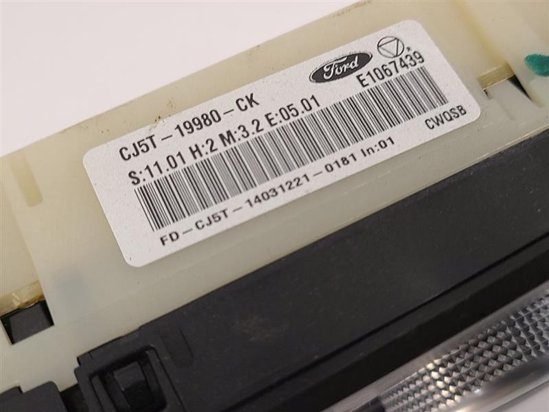 A/C Selector Switch fits 2014 Ford Escape Front manual temperature control