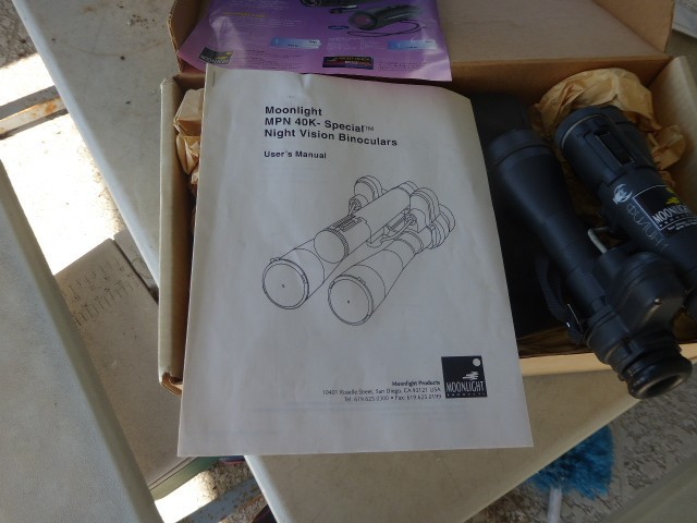 MOONLIGHT MPN40K NIGHT VISION BINOCULARS
