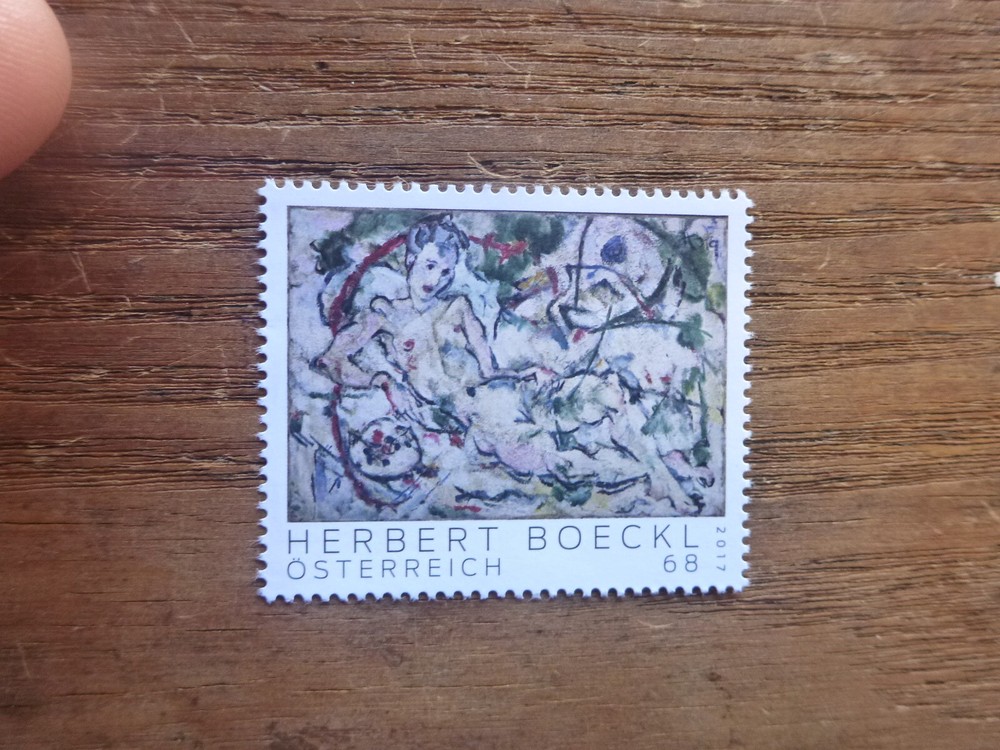 AUSTRIA 2017 MODERN ART IN AUSTRIA MINT STAMP