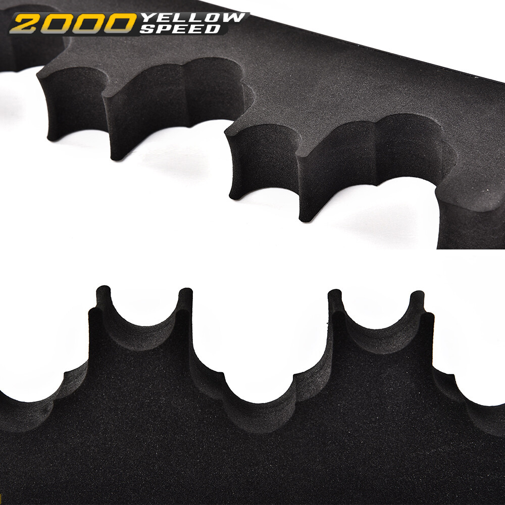 2PCS Storage Hook Cabinet Mount Holder Black