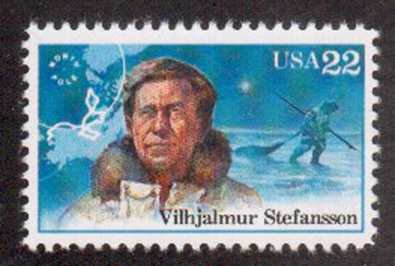 Scott #2222....22 Cent...Arctic Explorers/Stefasson...3 Stamps MNH
