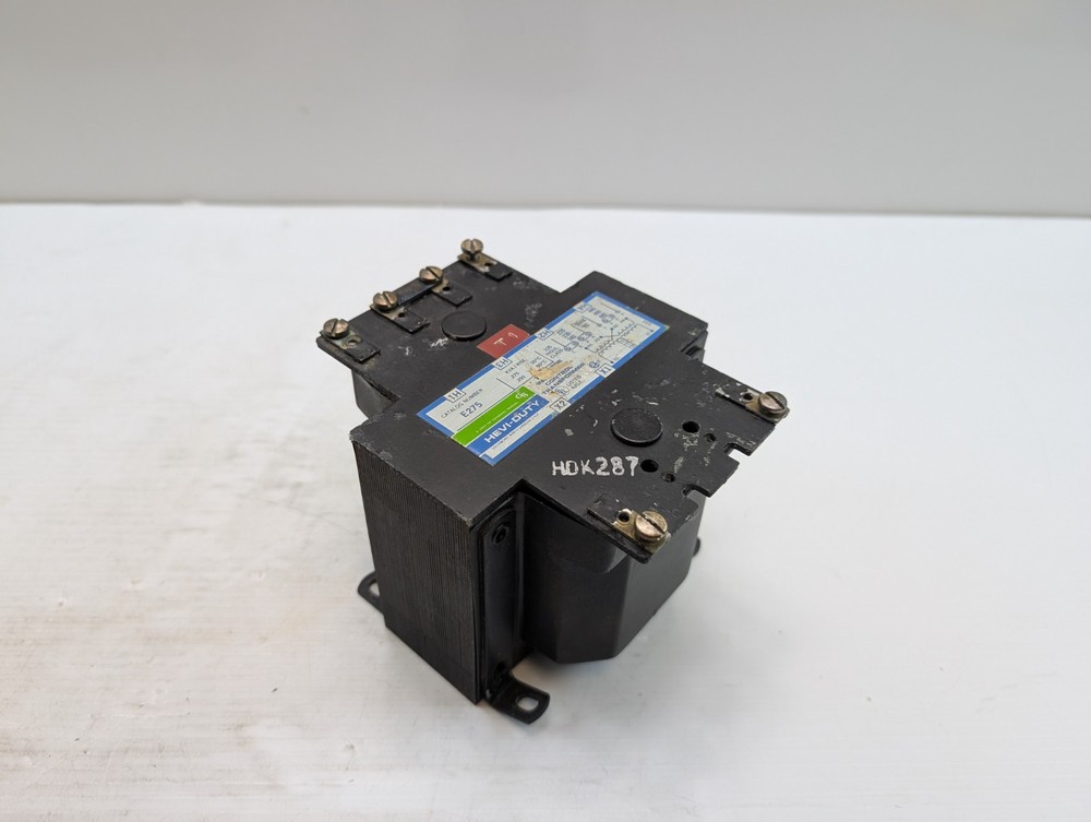 HEVI-DUTY E275 INDUSTRIAL CONTROL TRANSFORMER