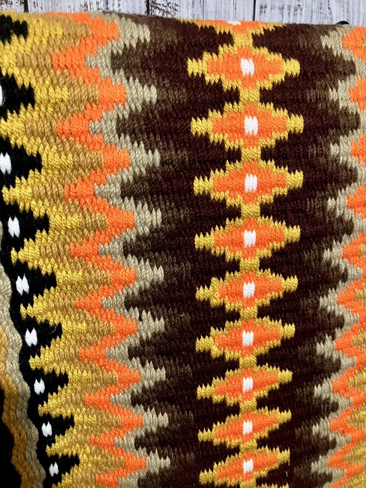 Orange & Yellow Western Show Pad