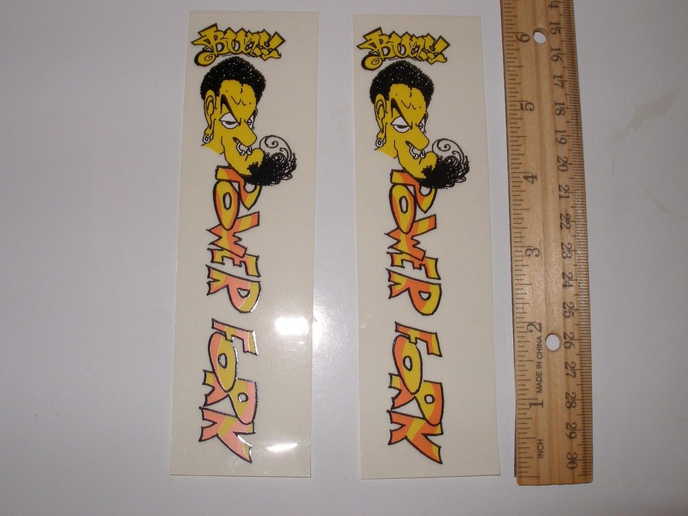 BULLY   BMX POWER FORK DECALS NOS