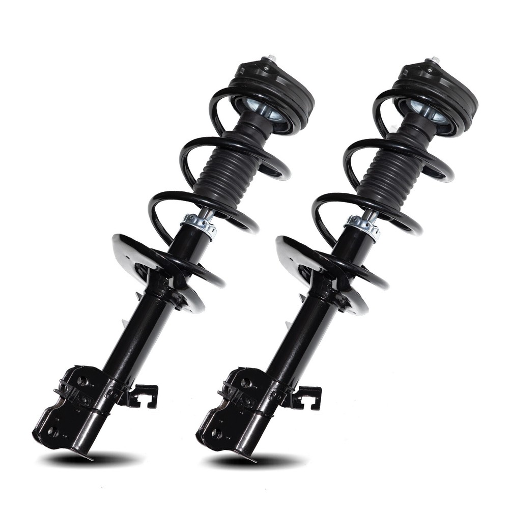 Front (2) Complete Strut & Coil Spring Assembly For Nissan Rogue 2008-2012