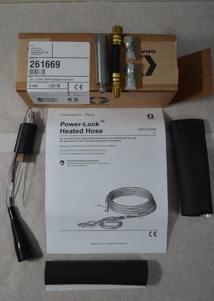 Graco 261669 Kit, Fluid Temp Sensor, Coupler   **GENUINE Graco**