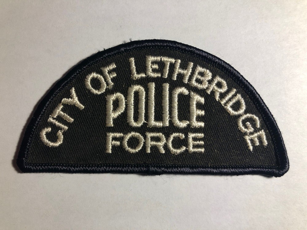 Lethbridge Albert Police Force Patch ~ Canada