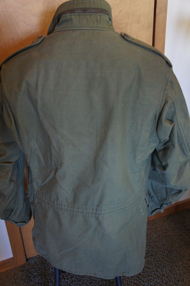 Authentic US Army Airborne RANGER Field Jacket Dated 1978 Size Medium Regular