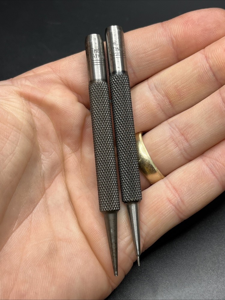 Two Starrett 1/16 Pin Punches (004)