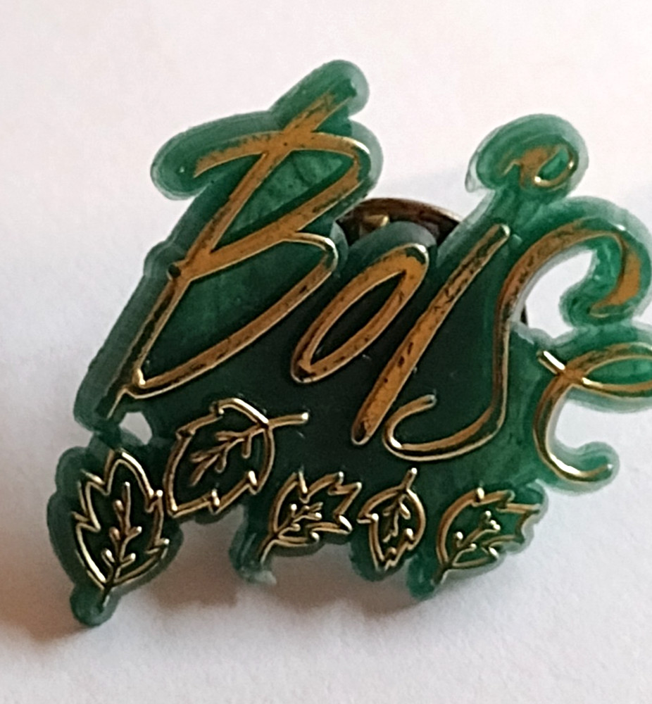 BOISE Small Green Plastic Tack Pin