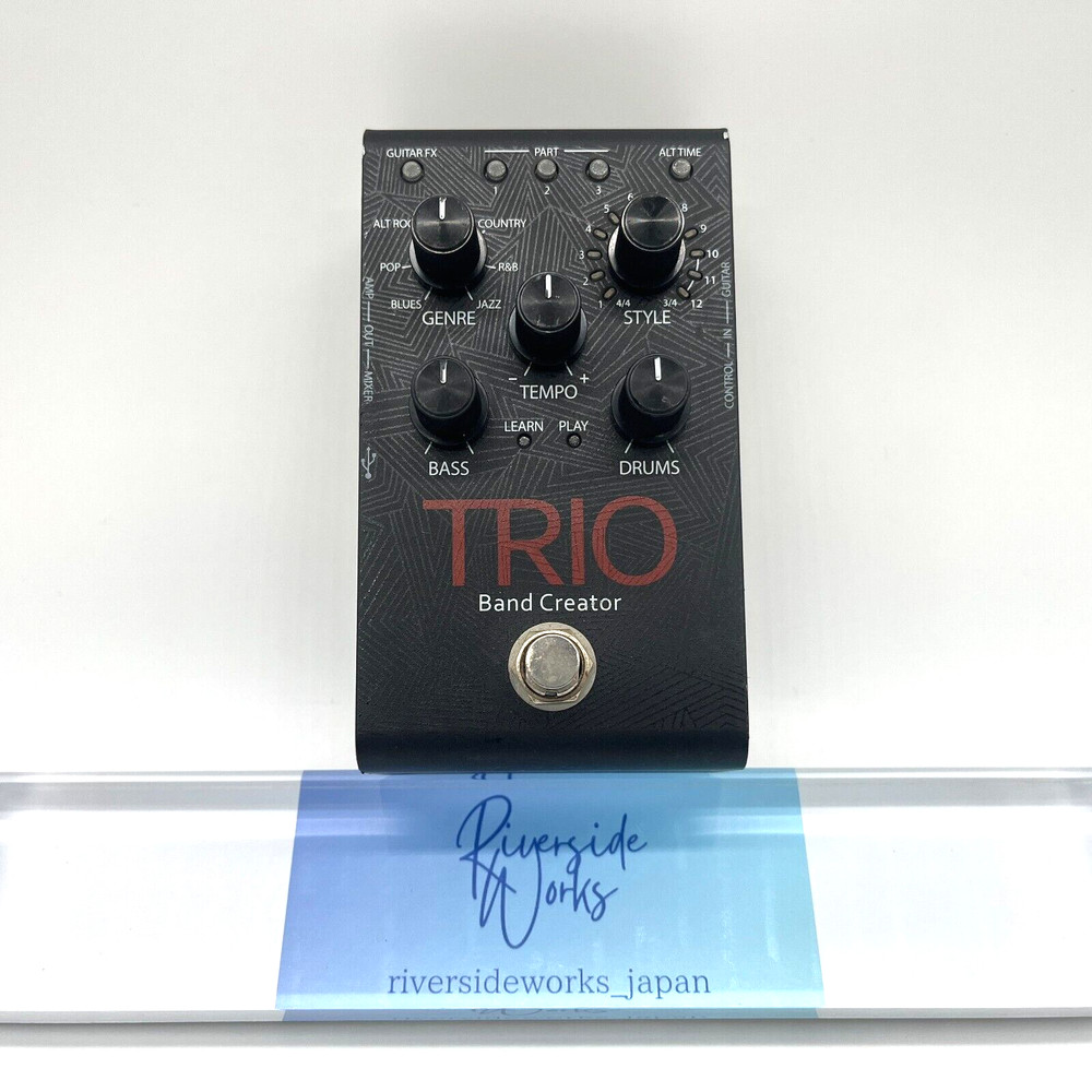 DigiTech TRIO Band Creator Guitar Effect Pedal Used Tested