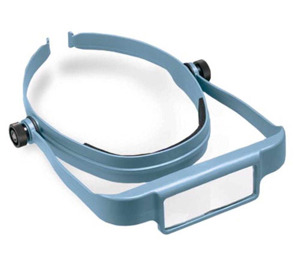 Donegan Blue OptiSight® Binocular Magnifying Visor Set w/3, 4, & 5 Power Lenses