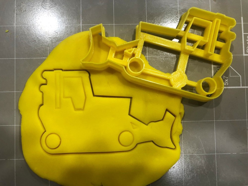 Bulldozer Cookie Curter