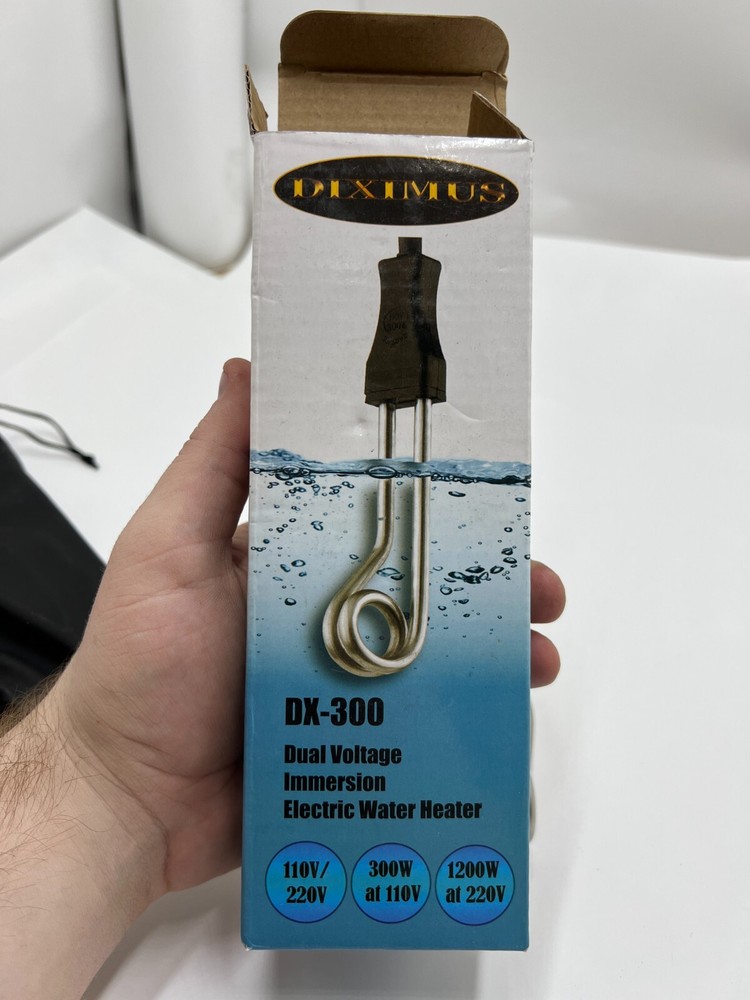 QTY 5 Diximus Water Heater–Portable 110/220V Electric Immersion tankless DX300