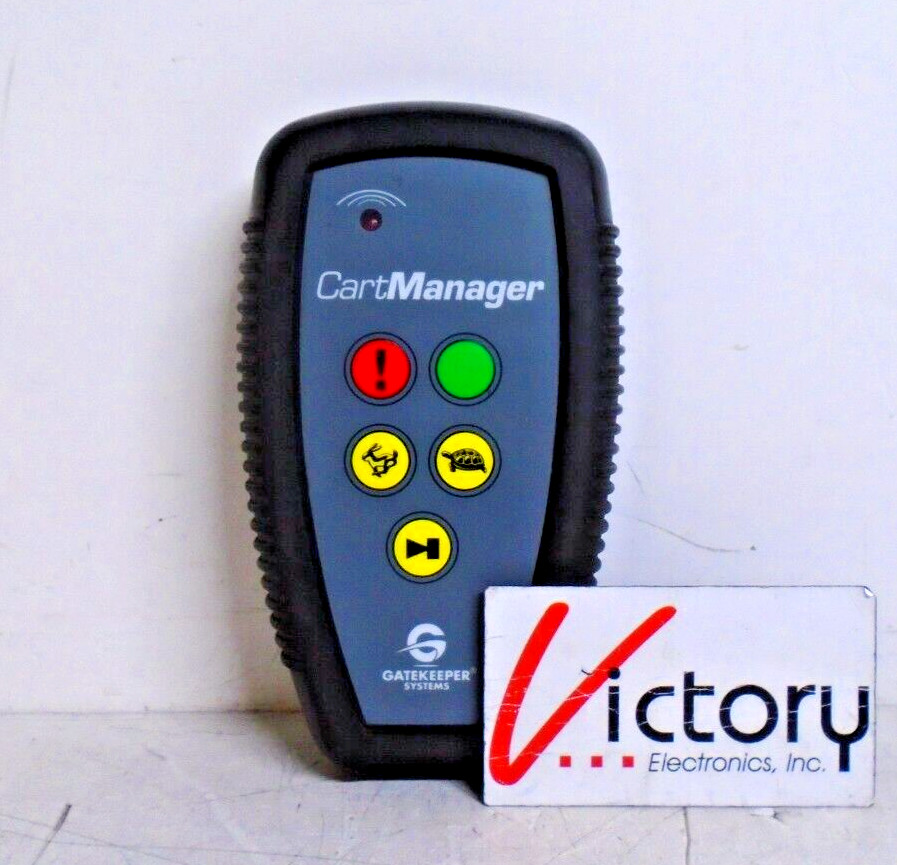 Gatekeeper Systems K-9400 Cart Manager 5-Button Remote Control For Cart Pushers
