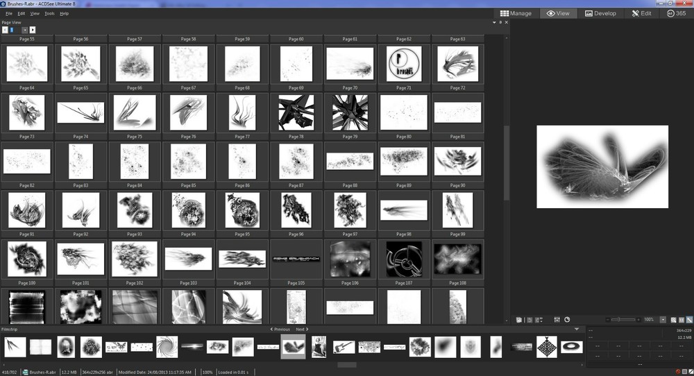 700+ Various Photoshop Brushes