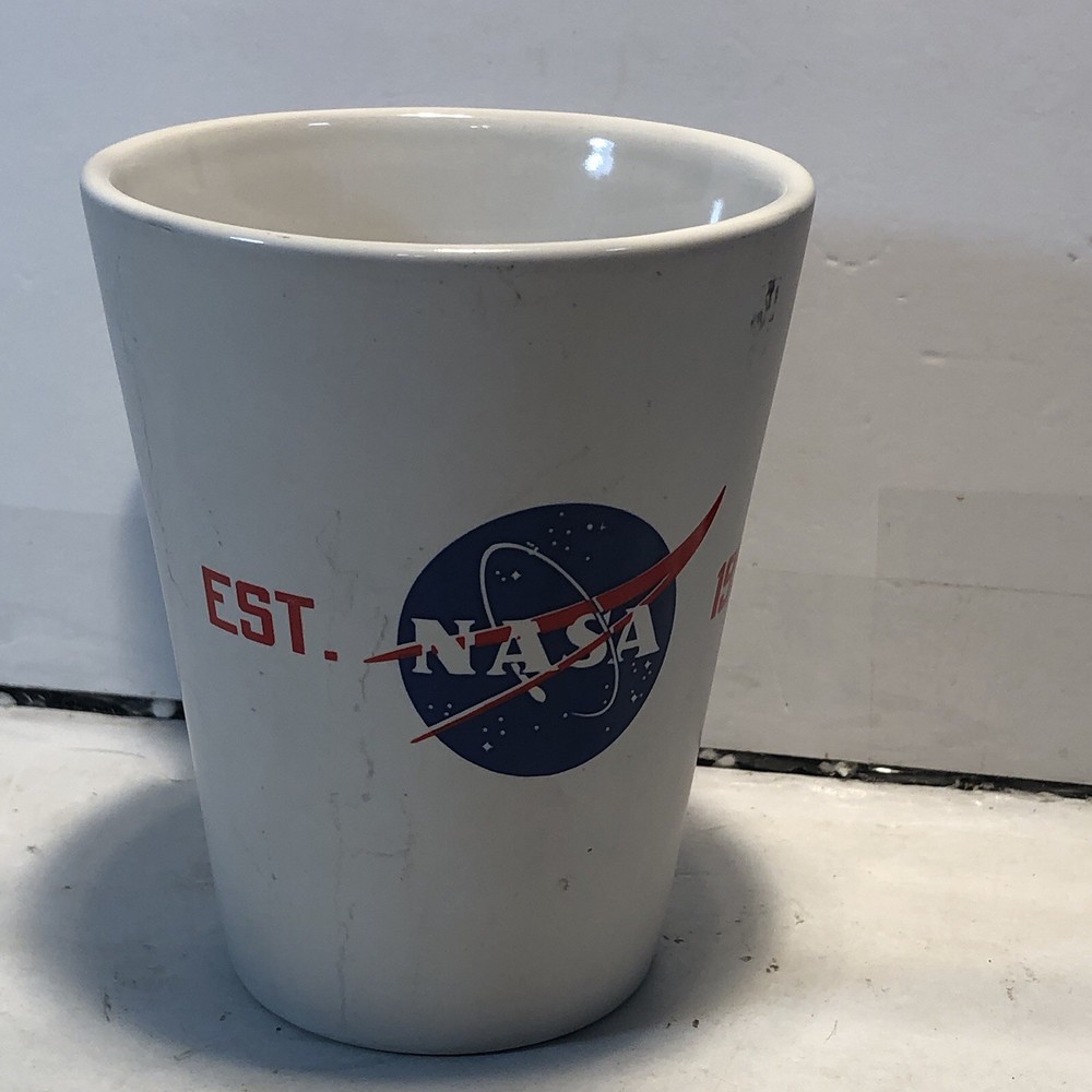 NASA Logo White Coffee Mug  Cup Est. 1958 Space