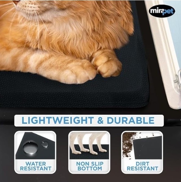 MiraPet Collapsible Pet Crate Waterproof Pad, Medium