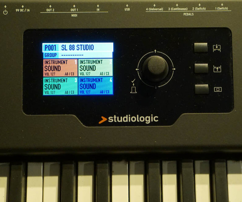 New LCD Display Screen For Studiologic SL73 / SL88 / SL88 Grand ！