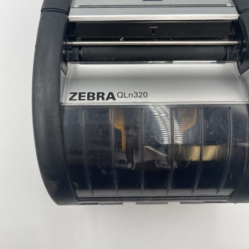 Zebra QLN320 Barcode Printer, WiFi, Bluetooth, Charger, And Battery