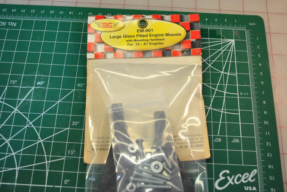 Sig model airplane engine mount, .19-.61  Nice!