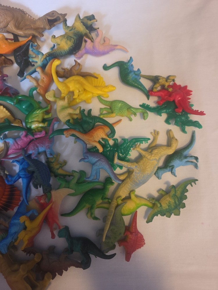 Toy Dinosaurs Lot Plastic
