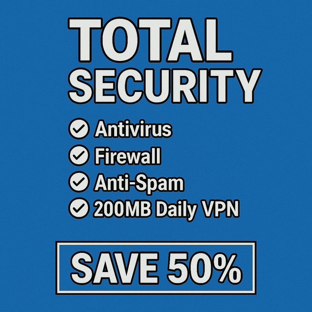 Bitdefender Total Security 2026 - 3 Year 1 Windows Device Latest Version