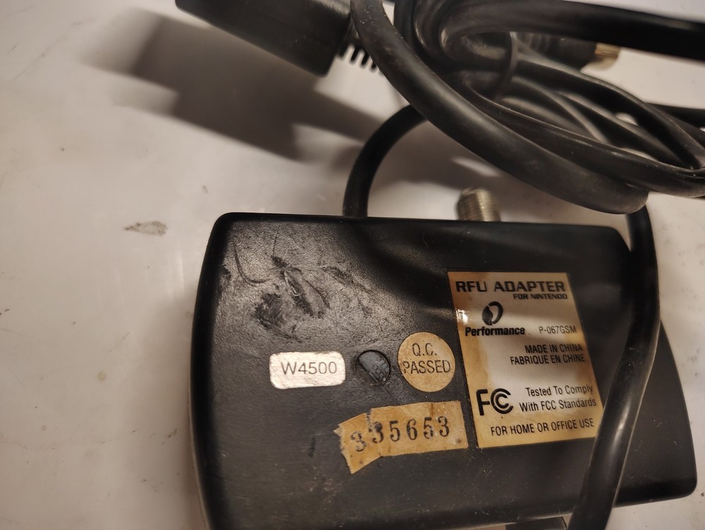 RFU Adapter For Nintendo 64 (used)