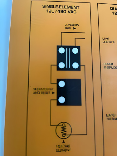 ELECTRIC HOT WATER HEATER THERMOSTAT RHEEM DUX VULCAN KSD301C C-203 1202