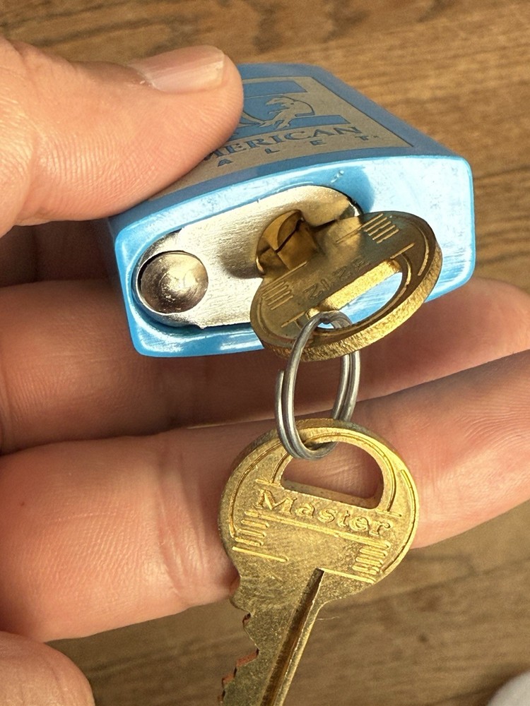 Master Lock Pro-series New , Blue