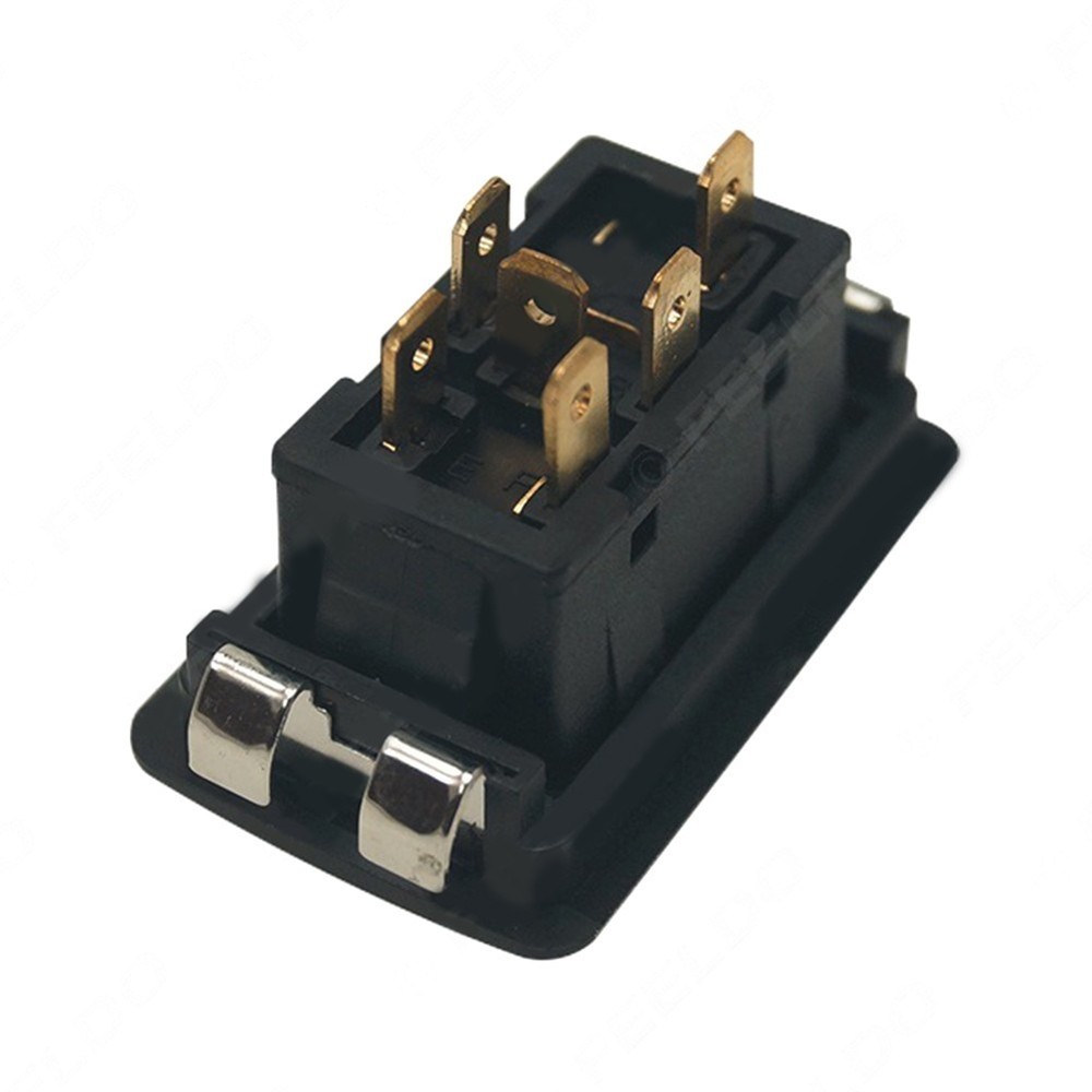 Practical Electric Power For Window Switch Button with Green LED Light