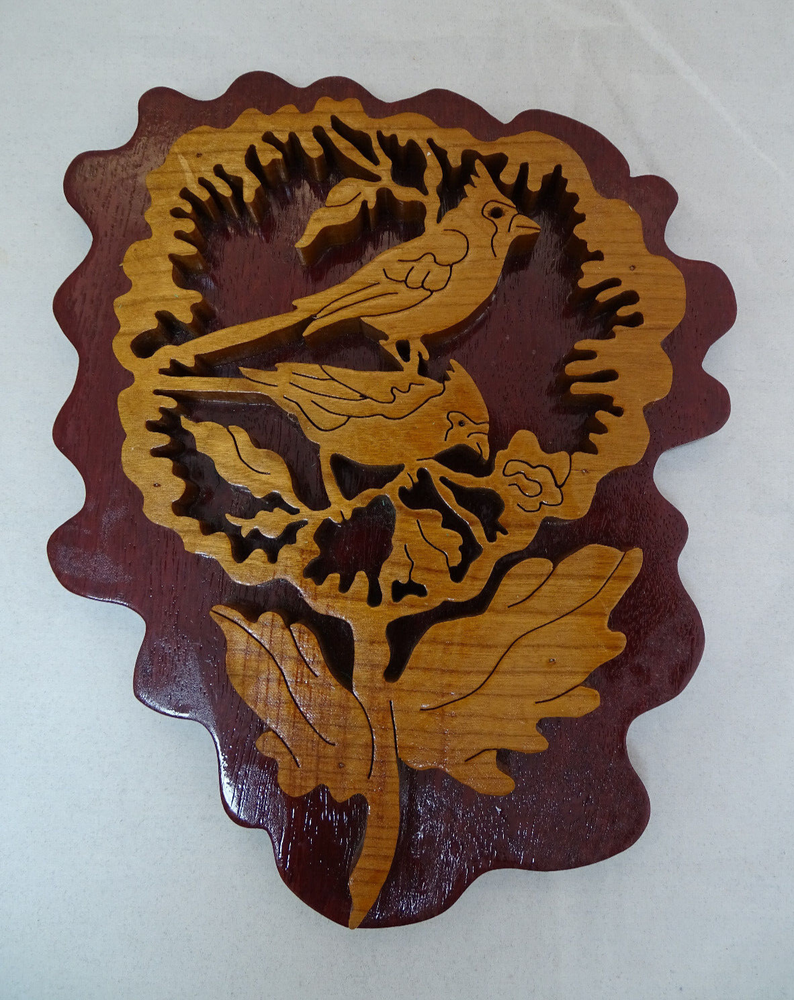 Rare Wooden Bird Decor