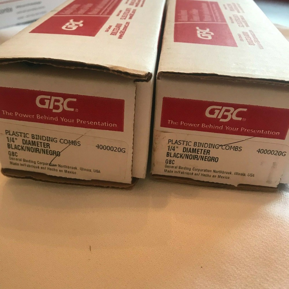 GBC Binding Elements  (4 opened packages)