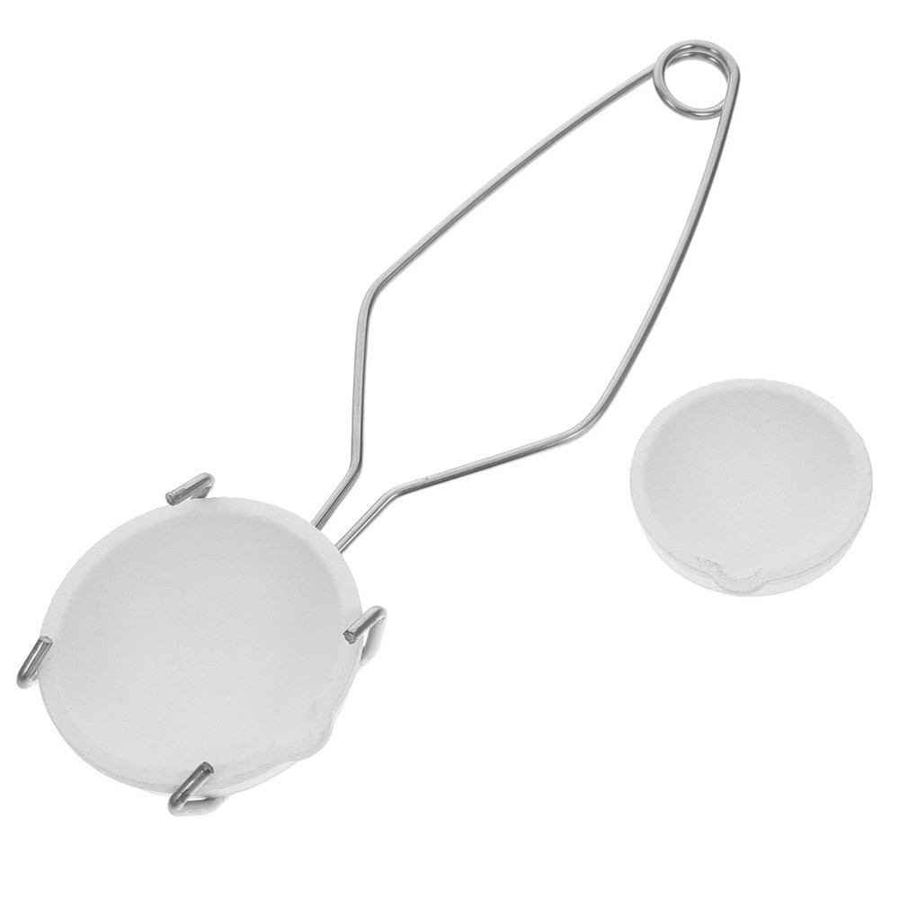 Melting Dish for Silver Refining Tools Ceramic Bowl Crucible