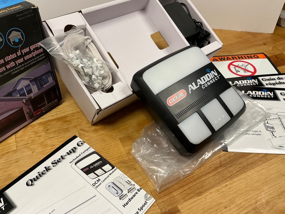 Partial Aladdin Connect® Smartphone Enabled Garage Door Controller ALDCM Partial