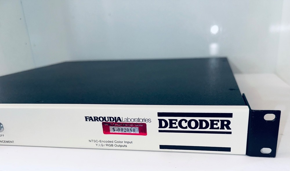 Faroudja Laboratories S-002080 NTSC Decoder – RCA Laboratories Broadcast R&D