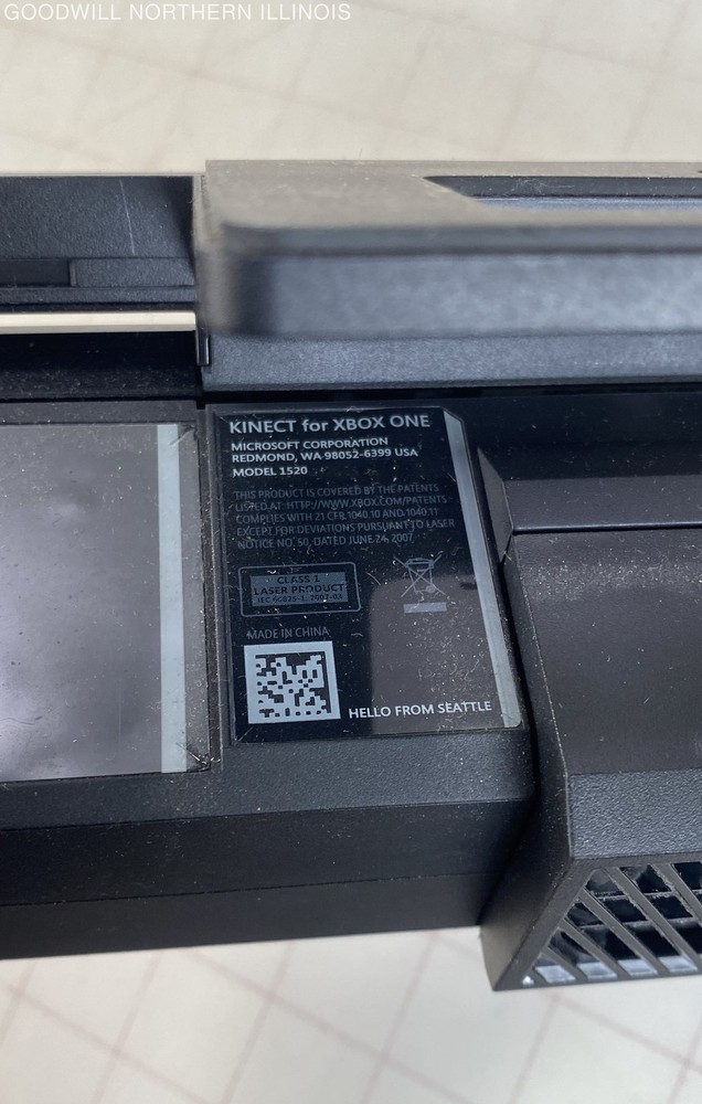 Microsoft Xbox One Kinect Sensor Model 1520